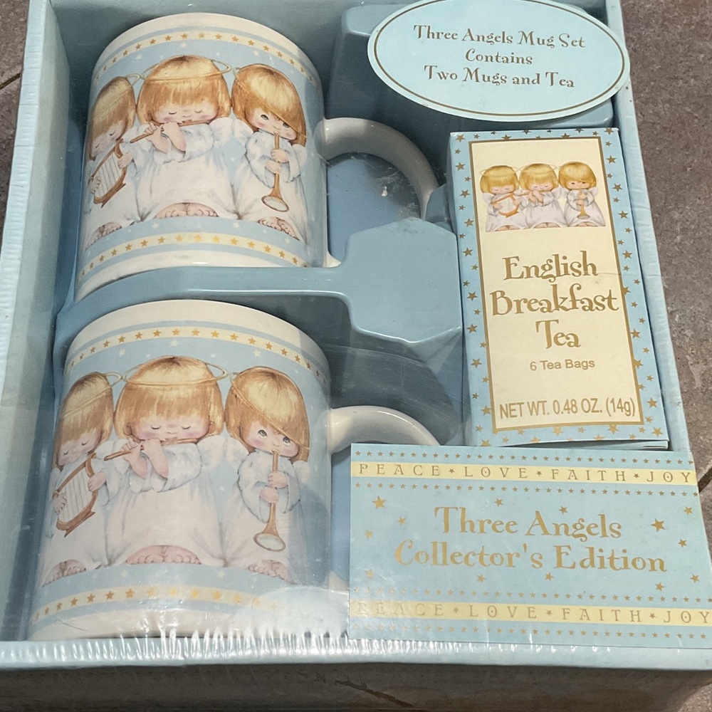 Three Angels Mug Set with Tea - Picture 1 of 7